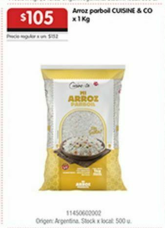 Disco Arroz cuisine & co oferta
