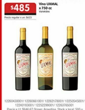 Disco Vino uxmal oferta