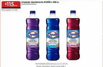 Disco Limpiadores desinfectante ayudin oferta
