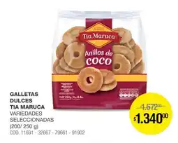Atomo Conviene Tia maruca galletas dulces oferta