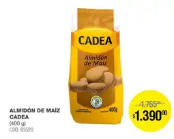 Atomo Conviene Cadea almidón de maíz oferta
