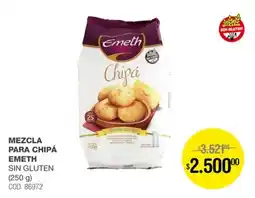 Atomo Conviene Emeth mezcla para chipá oferta