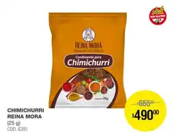 Atomo Conviene Reina mora chimichurri oferta