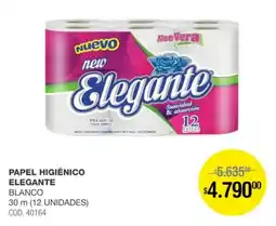 Atomo Conviene Elegante papel higiénico blanco oferta