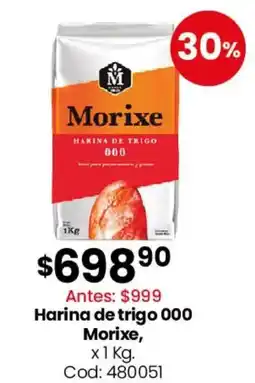 Coto Morixe harina de trigo 000 oferta