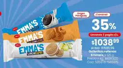 Coto Emma's galletitas rellenas oferta