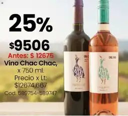 Coto Chac Chac vino oferta