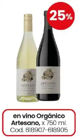 Coto Orgánico Artesano vino oferta