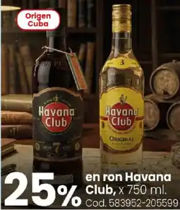 Coto Havana Club ron oferta