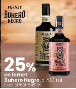 Coto Buhero Negro fernet oferta