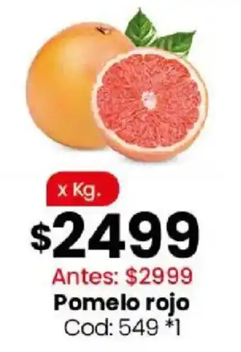 Pomelo rojo