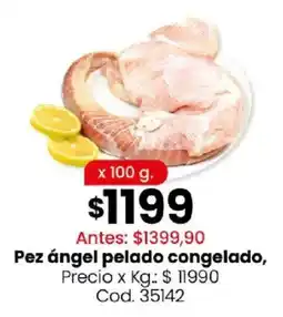 Coto Pez ángel pelado congelado oferta
