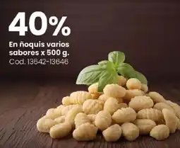 Coto En noquis varios sabores oferta