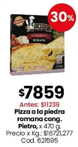 Coto Pietro pizza a la piedra romana congelada oferta