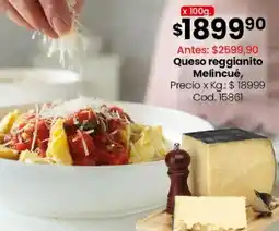 Coto Melincué queso reggianito oferta