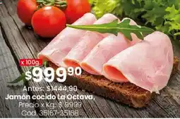 Coto La Octava jamón cocido oferta