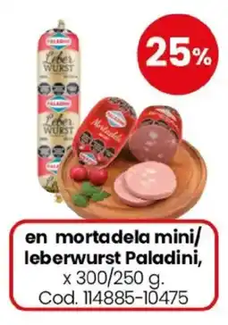 Coto Paladini mortadela mini/leberwurst oferta