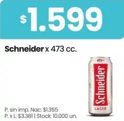 Changomas Schneider oferta