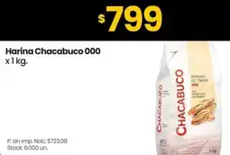 Changomas Chacabuco harina 000 oferta