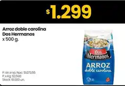 Changomas Dos hermanos arroz doble carolina oferta