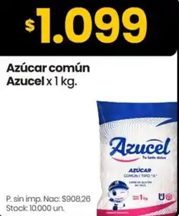 Changomas Azucel azúcar común oferta