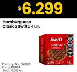 Changomas Swift hamburguesa clásica oferta