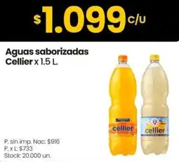 Changomas Cellier aguas saborizadas oferta