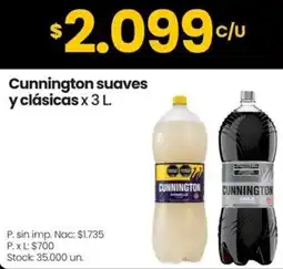 Changomas Cunnington suaves y clásicas oferta