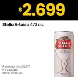 Changomas Stella artois oferta