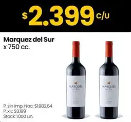 Changomas Marquez del sur oferta