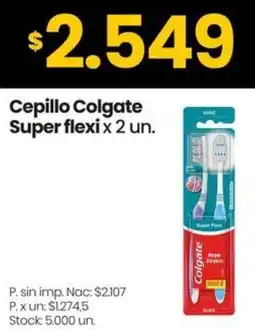 Changomas Colgate cepillo super flexi oferta