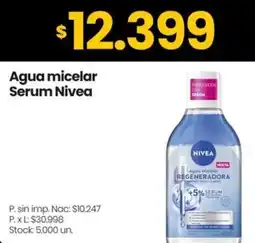 Changomas Nivea agua micelar serum oferta