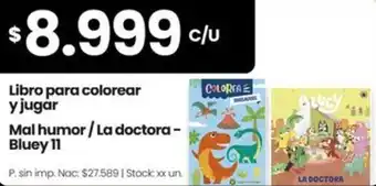 Libro para colorear y jugar