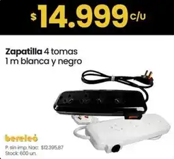 Changomas Zapatilla 4 tomas oferta