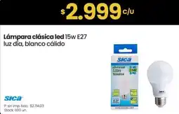 Changomas Sica lámpara clásica led 15W E27 oferta