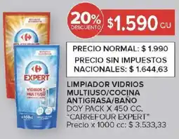 Carrefour Carrefour expert multiuso/cocina antigrasa/baño doy pack oferta