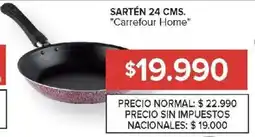 Carrefour Carrefour home sartén oferta