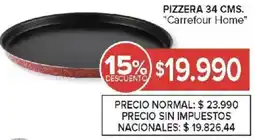 Carrefour Carrefour home pizzera oferta
