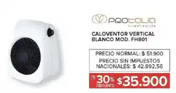 Carrefour Protalia caloventor vertical blanco oferta