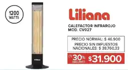 Carrefour Liliana calefactor infrarojo oferta