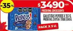 Supermercados DIA Pepitos galletitas oferta