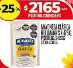 Supermercados DIA Hellmann's mayonesa clásica hellmann's oferta
