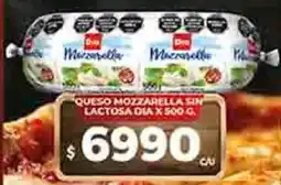 Supermercados DIA Dia queso mozzarella sin lactosa oferta