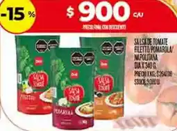 Supermercados DIA Dia salame tomate filetto oferta