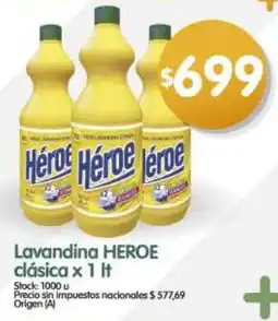 Supermercados Buenos Días Heroe lavandina clásica oferta