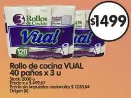 Supermercados Buenos Días Vual rollo de cocina oferta