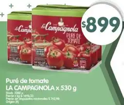 Supermercados Buenos Días La campagnola puré de tomate oferta