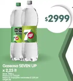 Supermercados Buenos Días Seven up gaseosa oferta