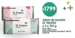 Supermercados Buenos Días St tropez jabón de tocador oferta