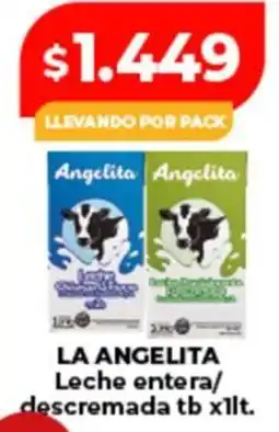 Supermayorista Vital La angelita leche entera/ descremada tb oferta